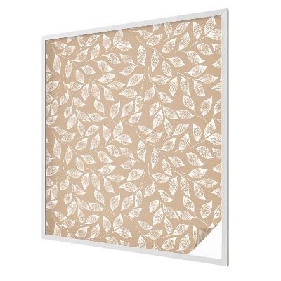 Fólia na sklo na ochranu súkromia Listy prírody