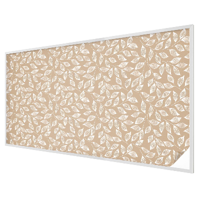 Fólia na sklo na ochranu súkromia Listy prírody