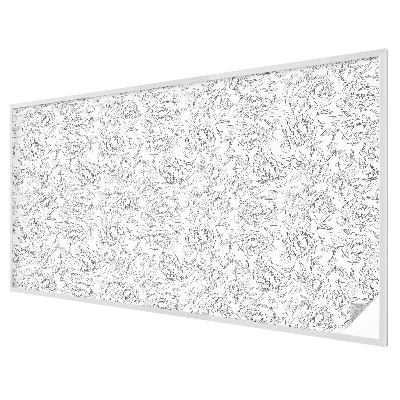 Samolepiaca fólia na sklo vitrážová Kvetinový motív