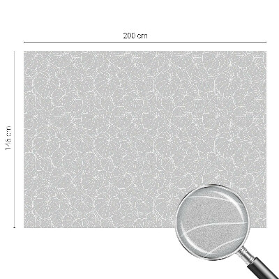 Fólia na sklo na ochranu súkromia Listová elegancia