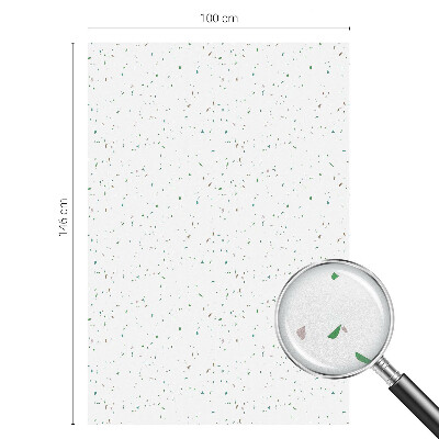 Samolepiaca fólia na sklo vitrážová Rozptýlené prvky