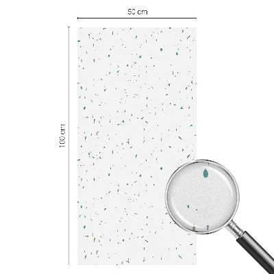 Samolepiaca fólia na sklo vitrážová Rozptýlené prvky