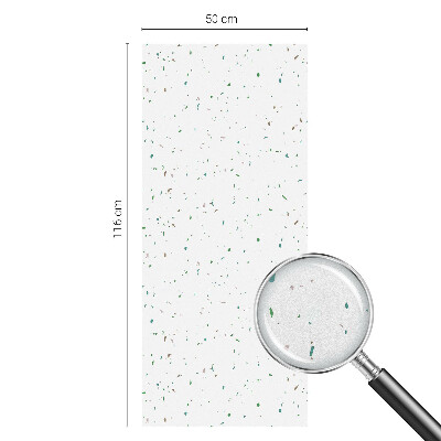 Samolepiaca fólia na sklo vitrážová Rozptýlené prvky