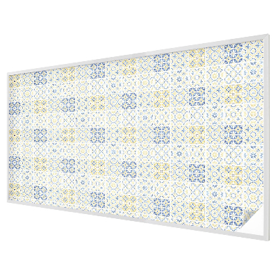 Matná fólia na okno vitráž Klasické dlaždice