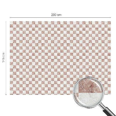 Nepriehľadná fólia na okno Klasická šachovnica