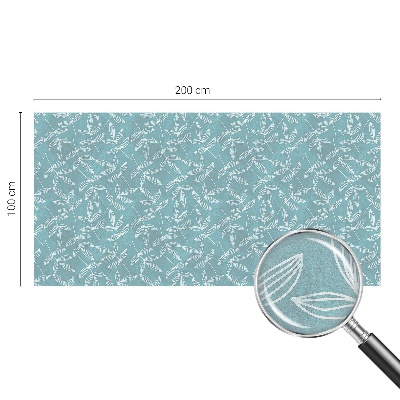 Fólia na sklo na ochranu súkromia Listová elegancia