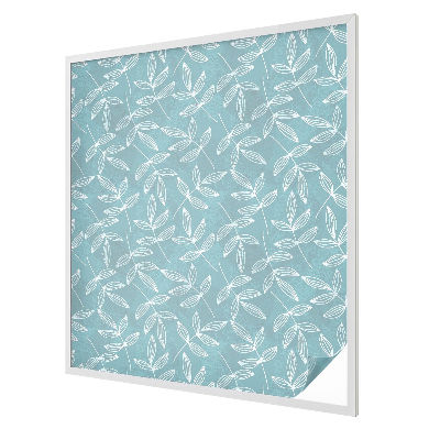 Fólia na sklo na ochranu súkromia Listová elegancia