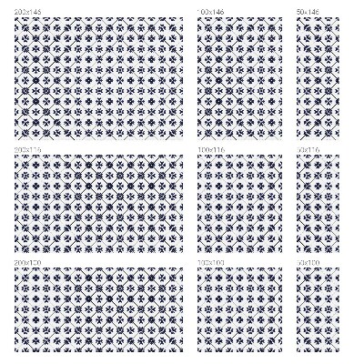 Matná fólia na okno vitráž Rastlinný motív