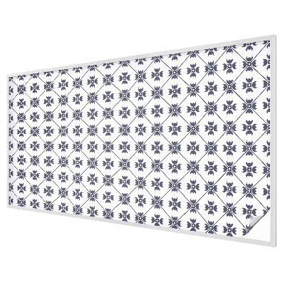 Matná fólia na okno vitráž Rastlinný motív