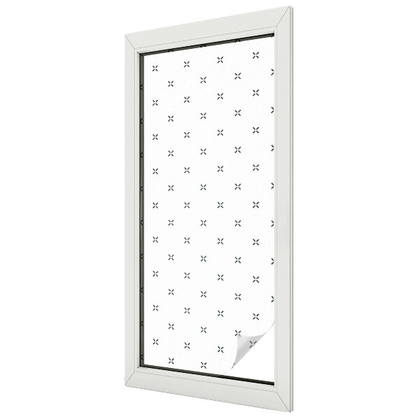 Samolepiaca fólia na sklo vitrážová Geometrické kríže