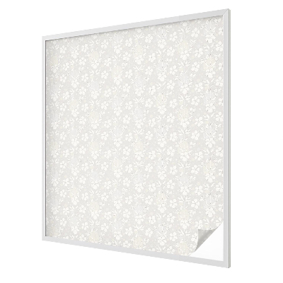 Nepriehľadná fólia na okno Jemné kvety