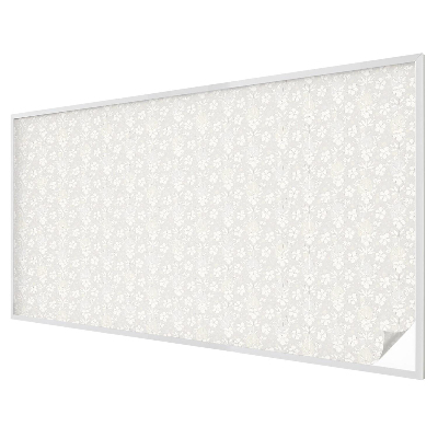 Nepriehľadná fólia na okno Jemné kvety