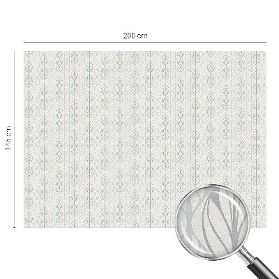 Ochranná fólia na sklo vitráž Listový vzor