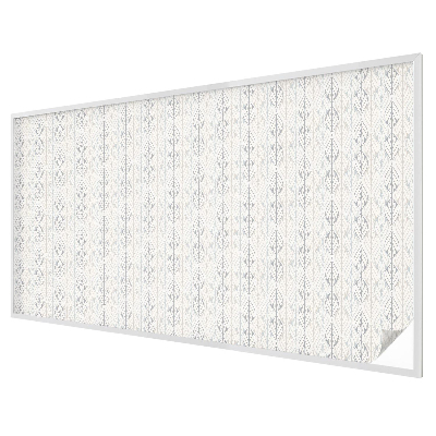 Ochranná fólia na sklo vitráž Listový vzor