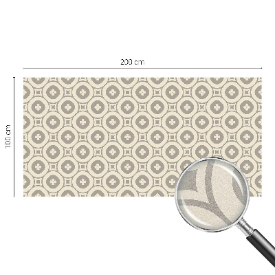 Fólia na sklo na ochranu súkromia Geometrické vzory