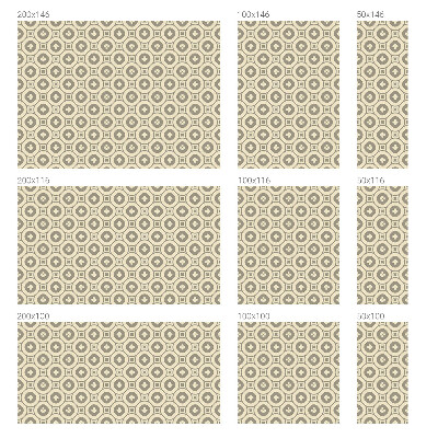 Fólia na sklo na ochranu súkromia Geometrické vzory