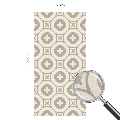 Fólia na sklo na ochranu súkromia Geometrické vzory