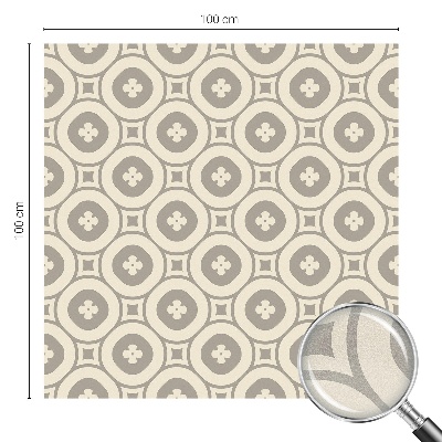 Fólia na sklo na ochranu súkromia Geometrické vzory