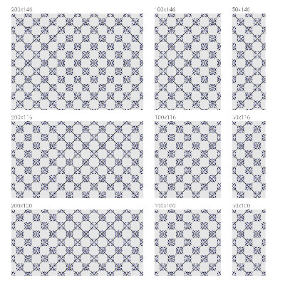 Samolepiaca fólia na sklo vitrážová Geometrické dlaždice