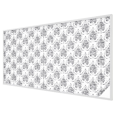 Nepriehľadná fólia na okno Listová elegancia