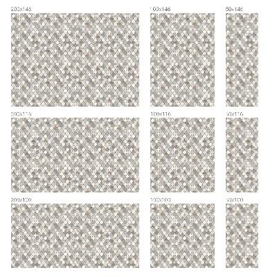 Samolepiaca fólia na sklo vitrážová Geometrická mozaika