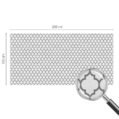 Fólia na sklo na ochranu súkromia Geometrický vzor