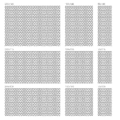 Fólia na sklo na ochranu súkromia Geometrický vzor