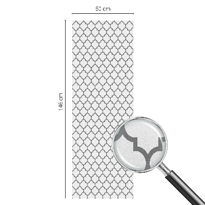 Fólia na sklo na ochranu súkromia Geometrický vzor