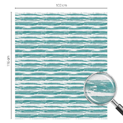 Samolepiaca fólia na sklo vitrážová Zelené pruhy