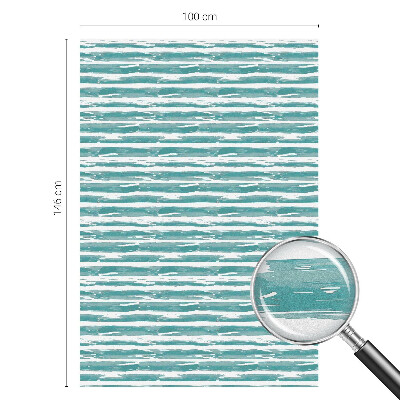 Samolepiaca fólia na sklo vitrážová Zelené pruhy