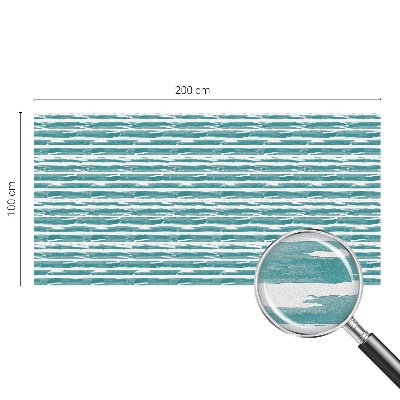 Samolepiaca fólia na sklo vitrážová Zelené pruhy