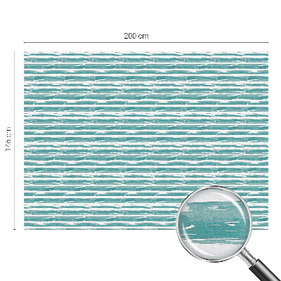 Samolepiaca fólia na sklo vitrážová Zelené pruhy