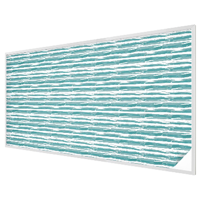 Samolepiaca fólia na sklo vitrážová Zelené pruhy