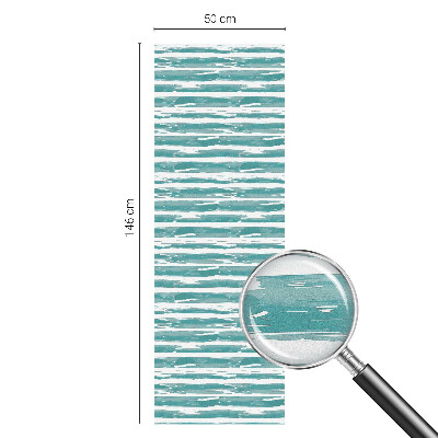 Samolepiaca fólia na sklo vitrážová Zelené pruhy