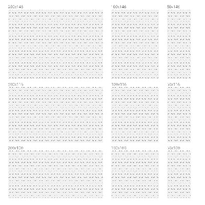 Fólia na sklo na ochranu súkromia Bodkový vzor