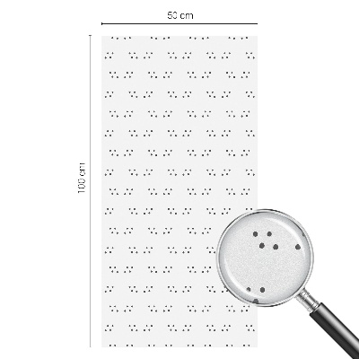 Fólia na sklo na ochranu súkromia Bodkový vzor