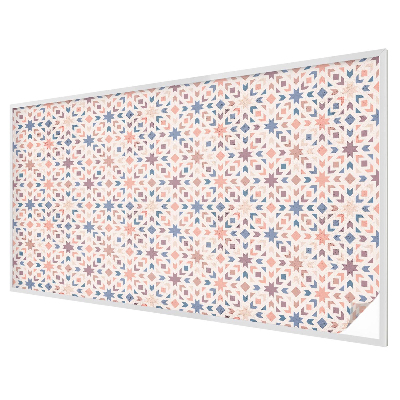 Matná fólia na okno vitráž Farebné vzory