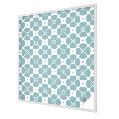 Fólia na sklo na ochranu súkromia Kvetinová symetria