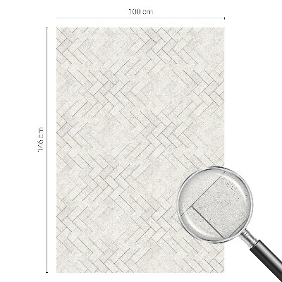 Ochranná fólia na sklo vitráž Motív rybej kosti