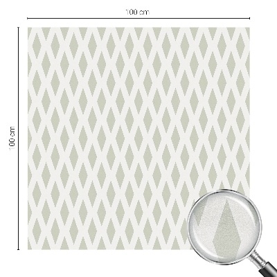 Nepriehľadná fólia na okno Diamantový vzor