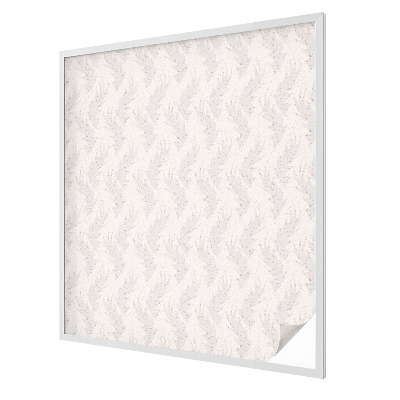 Matná fólia na okno vitráž Elegantné listy