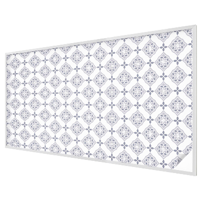 Fólia na sklo na ochranu súkromia Kvetinové kosoštvorce