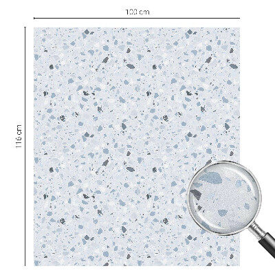 Matná fólia na okno vitráž Moderná mozaika