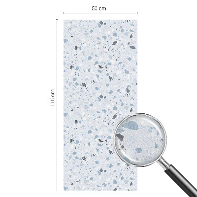 Matná fólia na okno vitráž Moderná mozaika