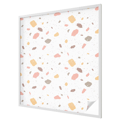 Fólia na sklo na ochranu súkromia Abstraktné terazzo