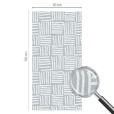 Nepriehľadná fólia na okno Dynamický vzor