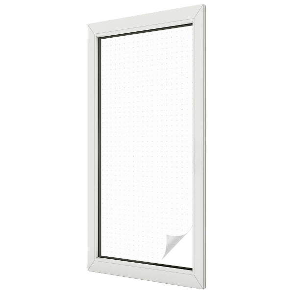 Samolepiaca fólia na sklo vitrážová Drobné body