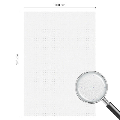 Samolepiaca fólia na sklo vitrážová Drobné body