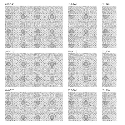 Nepriehľadná fólia na okno Klasická elegancia