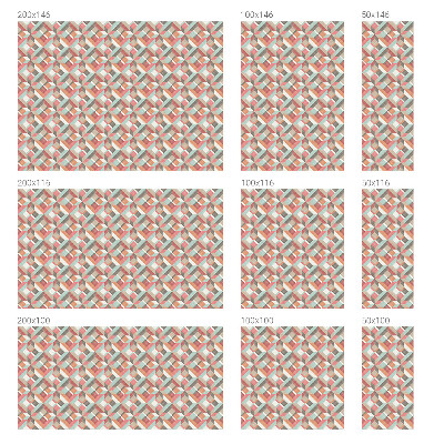 Fólia na sklo na ochranu súkromia Geometrické kosoštvorce